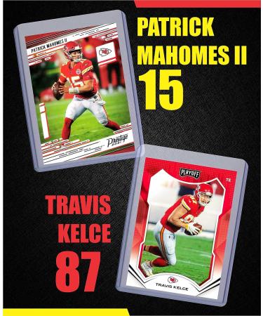 Kansas City Chiefs Football Stars & Legends Trading Cards Bundle with Mahomes, Kelce, and More + Wristbands - Buy Online on GoSupps.com