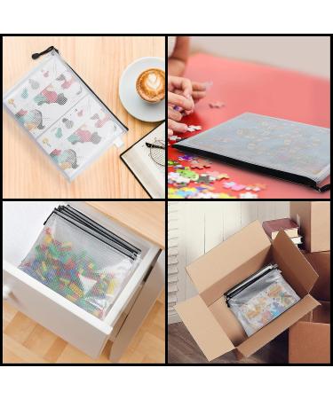Buy Belle Vous Large Transparent Plastic Document Bag - 15-Pack A4 Zip Folder Waterproof Travel Organizer for Documents - Buy Online on GoSupps.com
