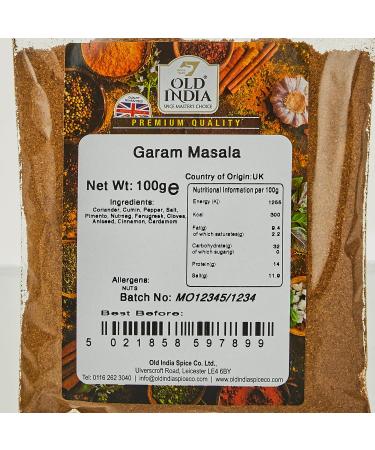 Old India Garam Masala 100g - Buy Online on GoSupps.com
