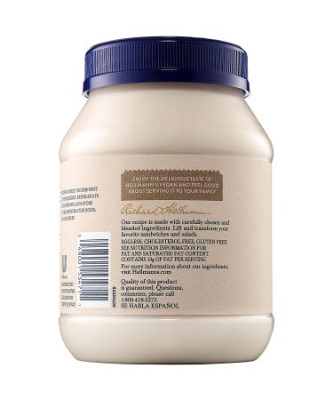 Hellmann's Vegan Dressing & Sandwich Spread 24 oz - Carefully Crafted - Buy Online on GoSupps.com