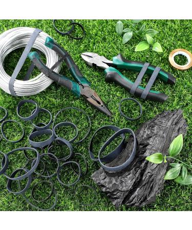 Tactical Black Ranger Heavy Duty Rubber Bands for Outdoor Activities - 4 Sizes 60 Pack - Buy Online on GoSupps.com