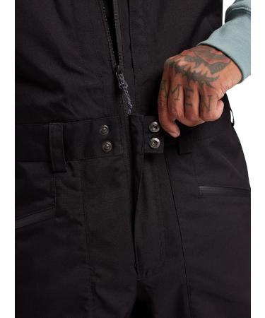 Burton Men's Reserve Bib Snowboard Pants - True Black | Premium International Shipping - Buy Online on GoSupps.com