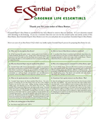 Grade A Organic Unrefined Shea Butter - 7 lbs - R.E.D. Roasted - Microwavable PP Pail with Resealable Lid - Buy Online on GoSupps.com