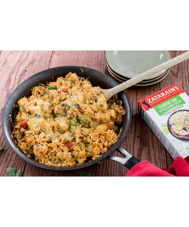 Zatarain's Cilantro Lime Rice 6.9 oz - Pack of 12 - Authentic New Orleans Flavor - Buy Online on GoSupps.com