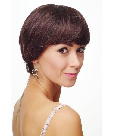 WIG ME UP 81033-2T33 Ladies Short Straight Bob Wig - Brown Mahogany Mix | International Shipping Available - Buy Online on GoSupps.com
