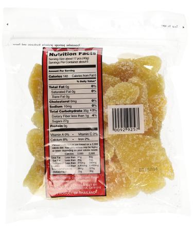 Trader Joe's Crystallized Candied Ginger - 8 oz. Pack of 1 | Premium Quality - Buy Online on GoSupps.com