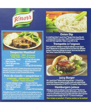 Knorr Lipton Recipe Onion 4s Soup Mix (Less Salt) 16-Count - Buy Online on GoSupps.com