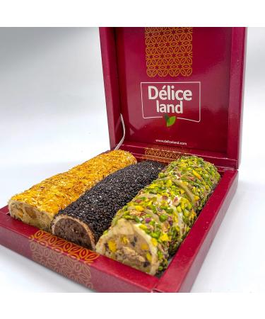 Premium Turkish Delight Mixed Turkish Delight Berlin Turkish Delight Turkish Delight Istanbul Mixed Turkish Delight Gift Box Authentic Turkish Pastry Mix Different Varieties (300) - Buy Online on GoSupps.com