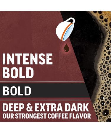Maxwell House Intense Bold Dark Roast Ground Coffee - 26.7 oz Canister - Buy Online on GoSupps.com