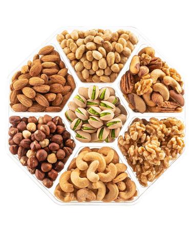 Fresh Roasted Salted Gourmet Nuts Gift Basket for Holidays - Perfect Food Gift for Men, Women, and Family - Ideal for Birthdays, Christmas, Thanksgiving, Fathers' Day, and Mothers' Day - Buy Online on GoSupps.com