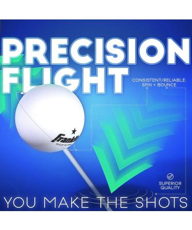 Franklin Sports Ping Pong Balls - Official Size 40mm One Star Professional Quality 12 Pack White Table Tennis Balls - Buy Online on GoSupps.com