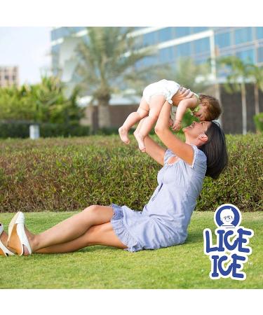 Lice Ice Extra Strength (8 FL OZ) Made in USA | Ultimate Head Lice Treatment | Safe & Non-Toxic Formulation | Family Size 8 Fl Oz - Buy Online on GoSupps.com