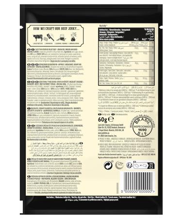 Jack Link's Beef Jerky Original 12 Pack - High Protein Snack Smoky Flavor Perfect for On-the-Go | 60g Each - Buy Online on GoSupps.com