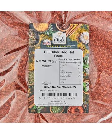 Old India Pul Biber Red Hot Chilli 2kg - Premium Quality Spice for Spicy Delights - Buy Online on GoSupps.com