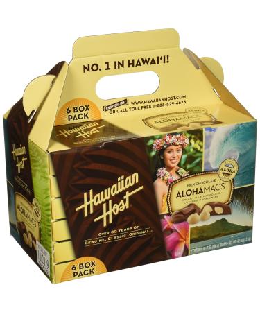 Hawaiian Host Alohamacs Milk Chocolate The Original Chocolate Covered Macadamia Nut, 42 Ounce 2.62 Pound (Pack of 1)