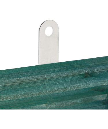 Relaxdays Bat Box Nesting Habitat - Untreated Solid Wood Shelter 25.5x18x6 cm - Natural/Green - Buy Online on GoSupps.com