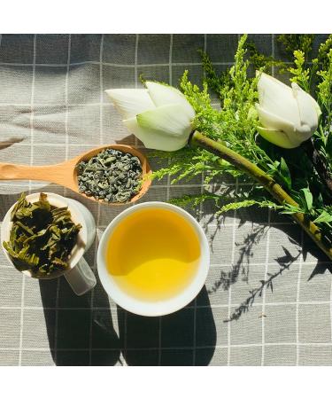 CENVEL Imperial Green Tea | Pure & Natural Loose Leaf Green Tea | Exclusive Large Leaves Green Tea | Rich in Antioxidants | Eco-Friendly Packaging | (150g) - Buy Online on GoSupps.com
