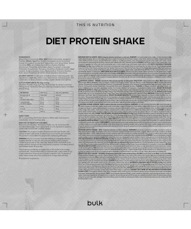 Bulk Diet Protein Advanced - Premium Chocolate Protein Powder 500g | 8 Servings - International Shipping Available - Buy Online on GoSupps.com