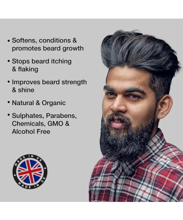 Beard Club Classic Barista Beard Balm for Men - Coffee & Walnut Scent - Premium Natural Beard Conditioner and Softener for Shaping and Styling - Buy Online on GoSupps.com