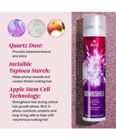ALOXXI Bombshell Volume Grip & Hold Spray 6.5 oz - Volumizing Hair Spray - Buy Online on GoSupps.com