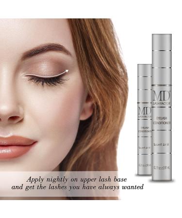 MD Lash Factor Eyelash Growth Serum for Fuller, Longer & Denser Lashes | Women's Eyelash Enhancer | 3 Month Supply - 0.1 Fl Oz - Buy Online on GoSupps.com