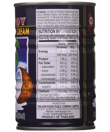 Savoy Coconut Cream 400ml - Pack of 6 | High-Quality Dairy-Free Alternative - Buy Online on GoSupps.com