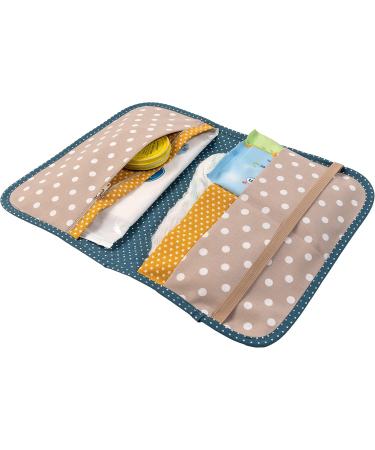 ULLENBOOM Diaper Pocket - Compact Diaper Bag for 3 Diapers & Accessories | Made in EU | Jungle Design 18x27 cm - Buy Online on GoSupps.com