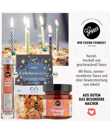 Gepp s Delicatessen Happy Birthday Gift Basket | Premium Italian Pasta Chocolates & More | Perfect Gift Idea for Him & Her - Buy Online on GoSupps.com