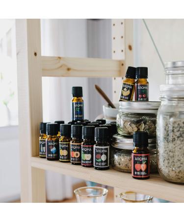 myAROMA No 26 green apple 10 ml pure natural aroma flavor drops for water and cocktails food flavoring for cooking and baking sugarfree - Buy Online on GoSupps.com