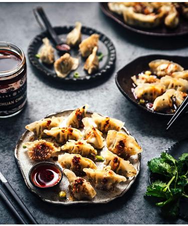Blank Slate Kitchen Sichuan Chili Oil (8 oz) - Vegan, Gluten-free, Sugar-free Spicy Hot Sauce - Buy Online on GoSupps.com