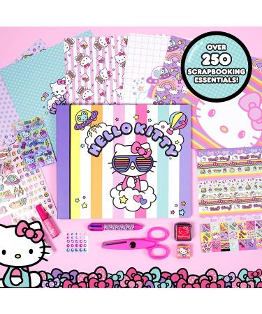 Hello Kitty DIY Scrapbook Kit - Over 250 Essentials for Kids Ages 5-9 | Weekend Activity Photo & Keepsake Album - Buy Online on GoSupps.com