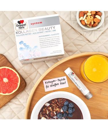 Doppelherz System Collagen Beauty drinking bottles pack of 30 ampoules - Buy Online on GoSupps.com