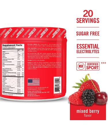 BioSteel Hydration Mix Sugar-Free with Essential Electrolytes Mixed Berry - 20 Servings Pack of 1 - Buy Online on GoSupps.com