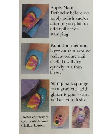 Mani Defender Liquid Latex for Nail Art - Ammonia-Free Cuticle Guard & Nail Barrier - Buy Online on GoSupps.com