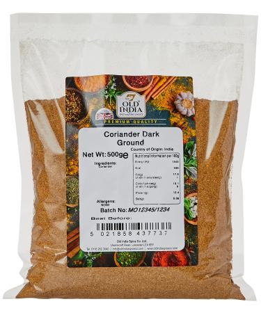Old India Coriander Dark Ground 500g 500 g