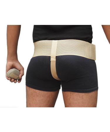 Wonder Care Hernia Belt Right - Inguinal Support Brace & Underwear for Men (XXL 44-48) - Comfortable Hernia Truss - Buy Online on GoSupps.com