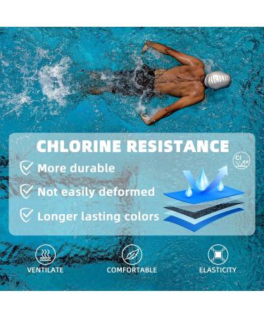 AMZSPORT Men's Swim Trunks - Quick-Dry Short Swimming Shorts for Water Sports - XXL Blue - Buy Online on GoSupps.com