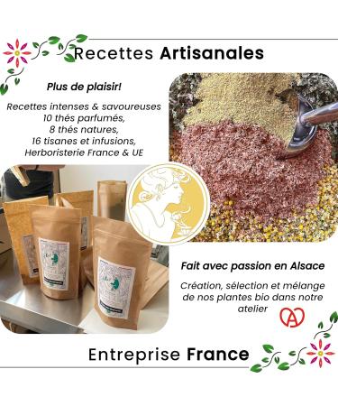  Ascenbio Ascenbio Chung Hao Traditional High Grade Organic Jasmine Green Tea Floral unflavored 100% natural 180g loose leaf Prepared and packaged - Buy Online on GoSupps.com