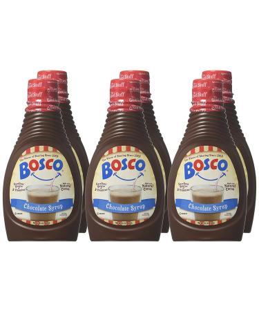 Bosco Chocolate Syrup 15oz - Pack of 6 | Delicious and Versatile Dessert Topping - Buy Online on GoSupps.com
