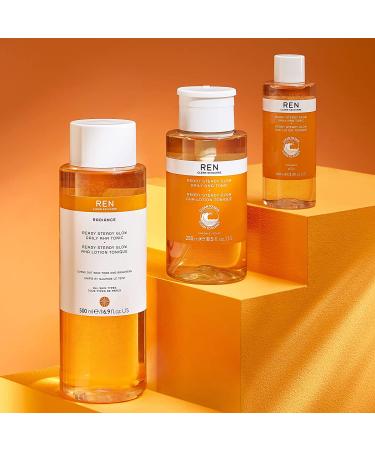 REN Clean Skincare AHA Facial Toner - Glow & Resurface | Pore-Reducing BHA & Exfoliating Lactic Acid | 3.3 Fl Oz - Buy Online on GoSupps.com