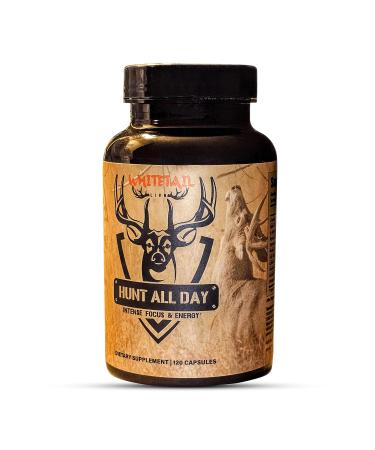 Hunt All Day Supplement Energy and Focus Supplement Premium Nootropic