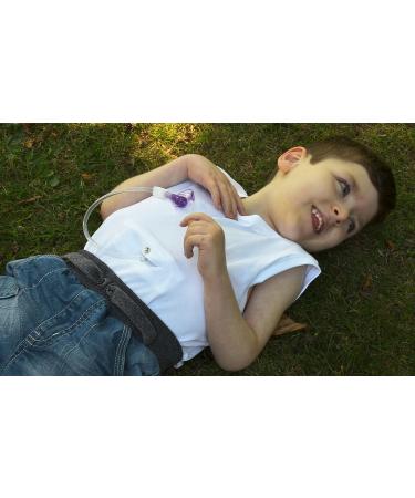 Kaycey Popper Vest Sleeveless Bodysuit | Adaptive Clothing for Special Needs Kids | Size 7-8 Years White - Buy Online on GoSupps.com