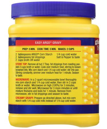 Argo 100% Pure Corn Starch 16 Oz Pack of 2 - (Insert your brand name or key feature) - Buy Online on GoSupps.com