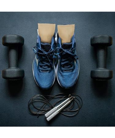 BambooMN Activated Charcoal Shoe Inserts - 10 Pairs Odor Absorbing & Moisture Eliminating 100g Each - Eco-Friendly Black Inserts for All Shoes - Buy Online on GoSupps.com