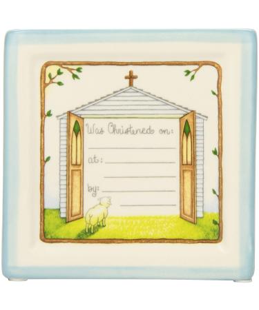 Child to Cherish Blue Christening Block - Personalized Baptism Gift - Buy Online on GoSupps.com