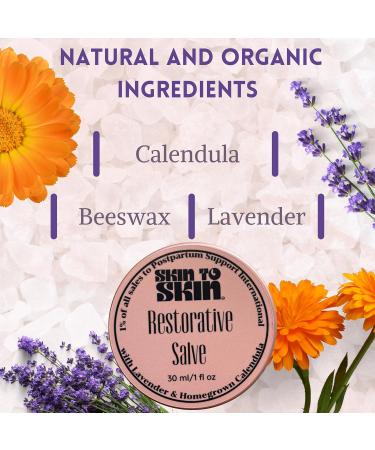 Skin to Skin C Section Recovery Bundle | Restorative Salve & Postpartum Spray for Healing | Best Perineal Spray & Balm for C Section Care - Buy Online on GoSupps.com