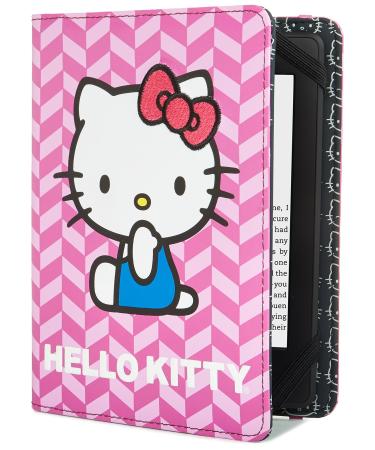 Hello Kitty Chevron Cover - Purple (Fits Kindle Paperwhite, Kindle & Kindle Touch)