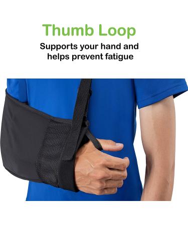 Custom SLR Medical Arm Sling with Split Strap Technology - Ergonomic Design for Comfort and Support | Healjoy - Buy Online on GoSupps.com