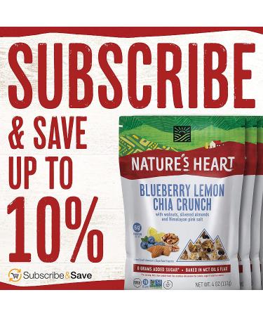 Nature's Heart Keto Mixed Nuts Snack - Blueberry Lemon  3-Pack | Healthy Protein Snack - Buy Online on GoSupps.com