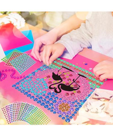 Metuu DIY Diamond Window Art Craft Kit for Kids | Gemstone Sungemmer Painting Sticker | Ages 8-12 | Birthday Gift for 5-8 Year Olds - Buy Online on GoSupps.com